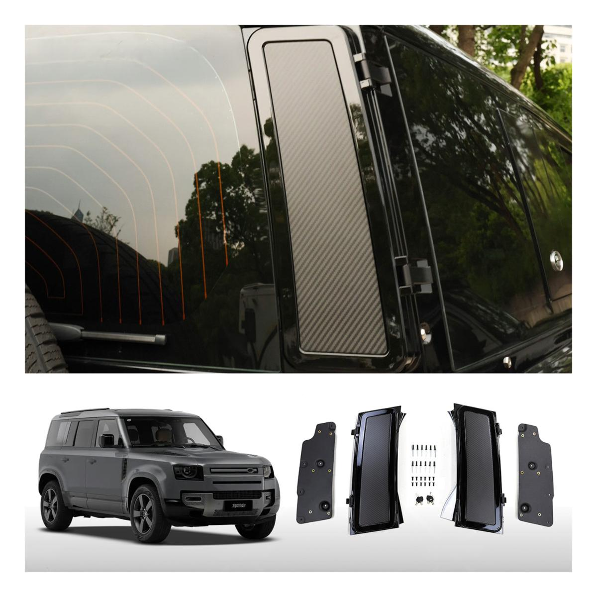 TITANSCHILD – Phantom Heckklappen-Staubox für Land Rover Defender - Hauptbild