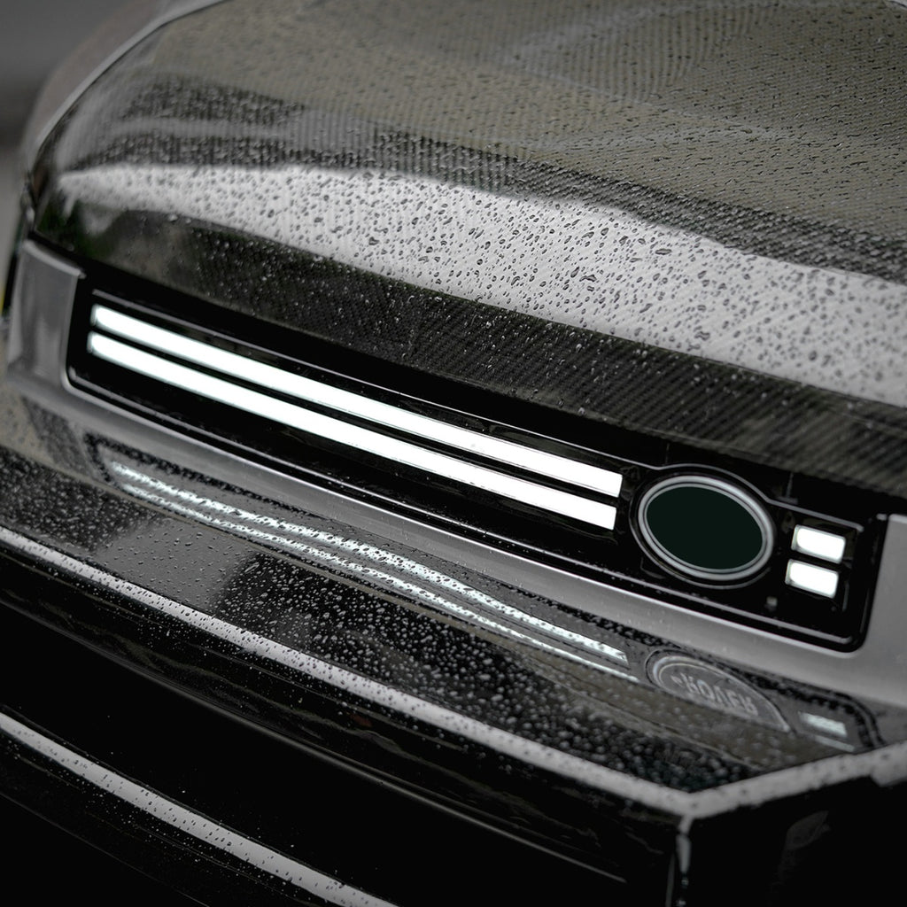 TITANSCHILD – Frontgrill mit LED für Land Rover Defender - Detailansicht