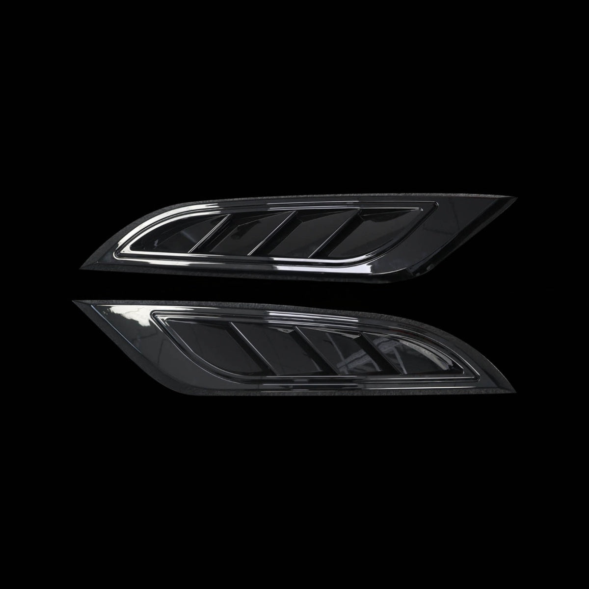 TITANSCHILD – Motorhauben-Lüftung Dry Carbon für Defender 2020 - Montageansicht