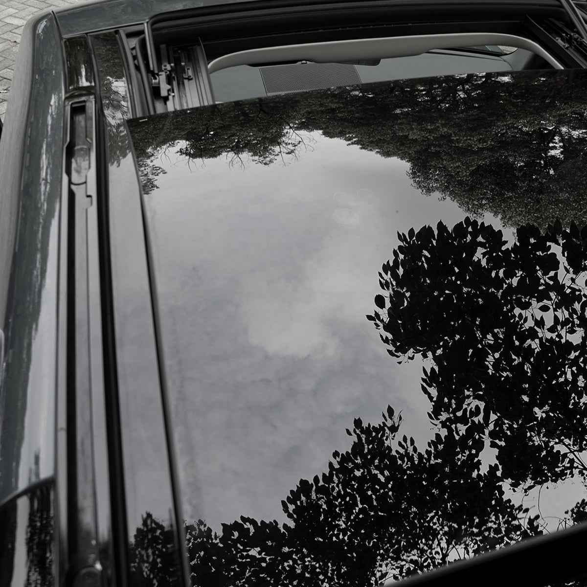 TITANSCHILD – Dachträger Querträger Set für Defender 110 - Seitenansicht