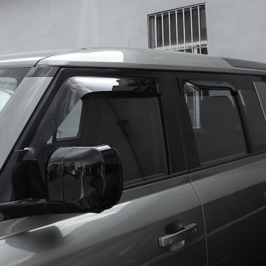 TITANSCHILD – Fenster Windabweiser 4er-Set für Defender - Hauptbild