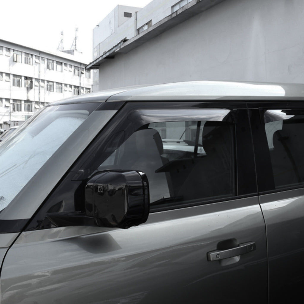 TITANSCHILD – Fenster Windabweiser 4er-Set für Defender - Detailansicht