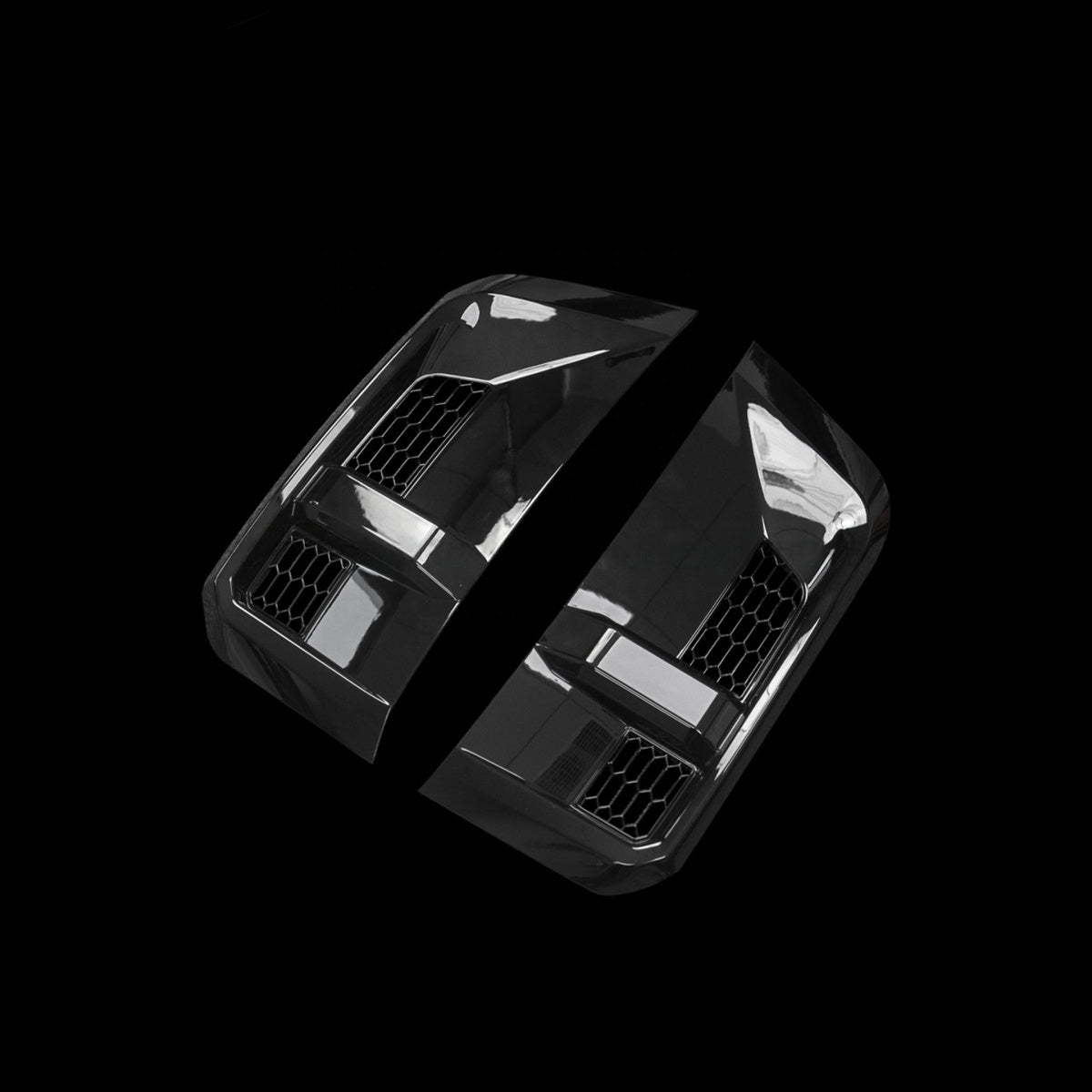 TITANSCHILD – Seitenlüftung Cover Set für Defender 90/110/130 - Weitere Ansicht