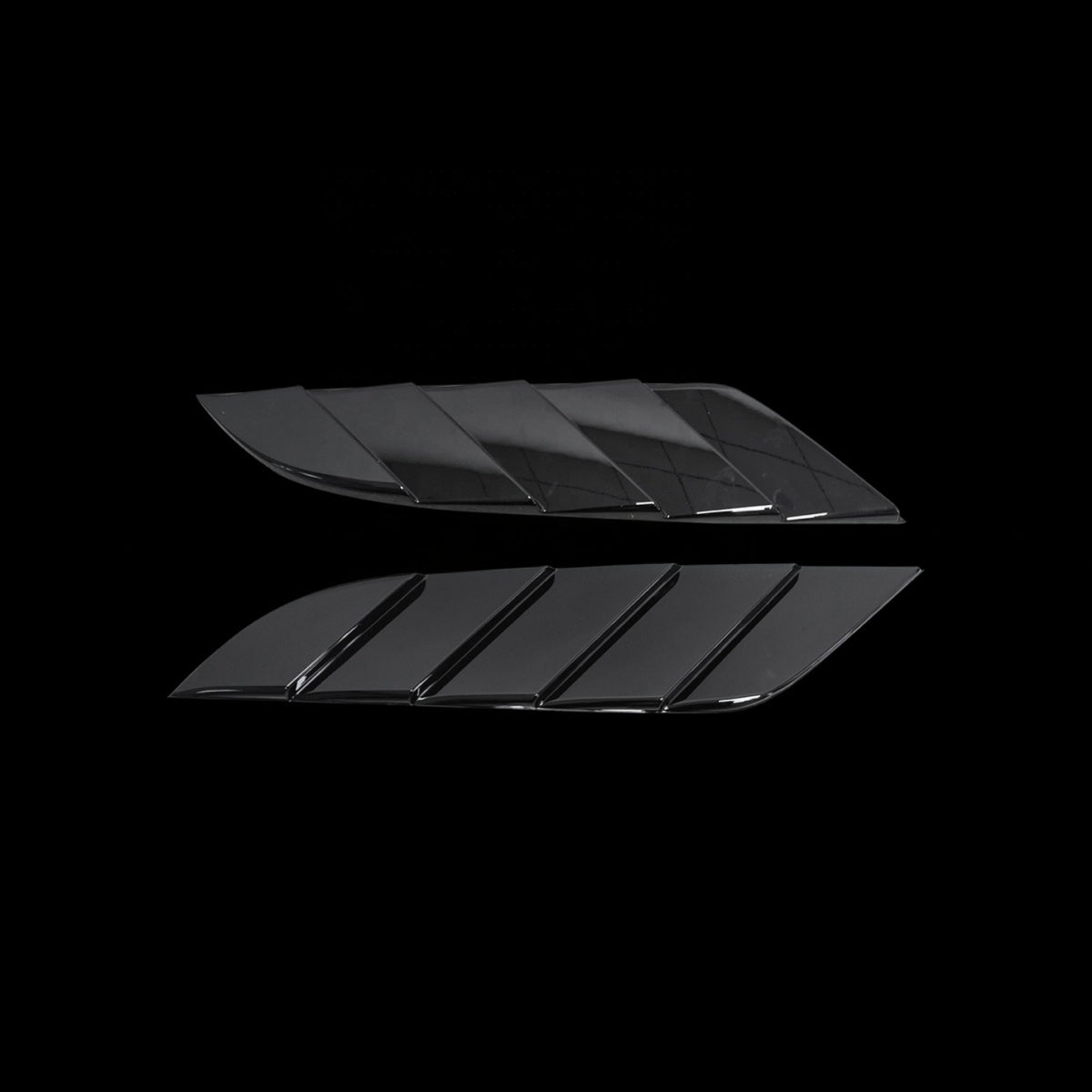 TITANSCHILD – Motorhauben-Seitenabdeckung ABS Schwarz für Defender - Hauptbild