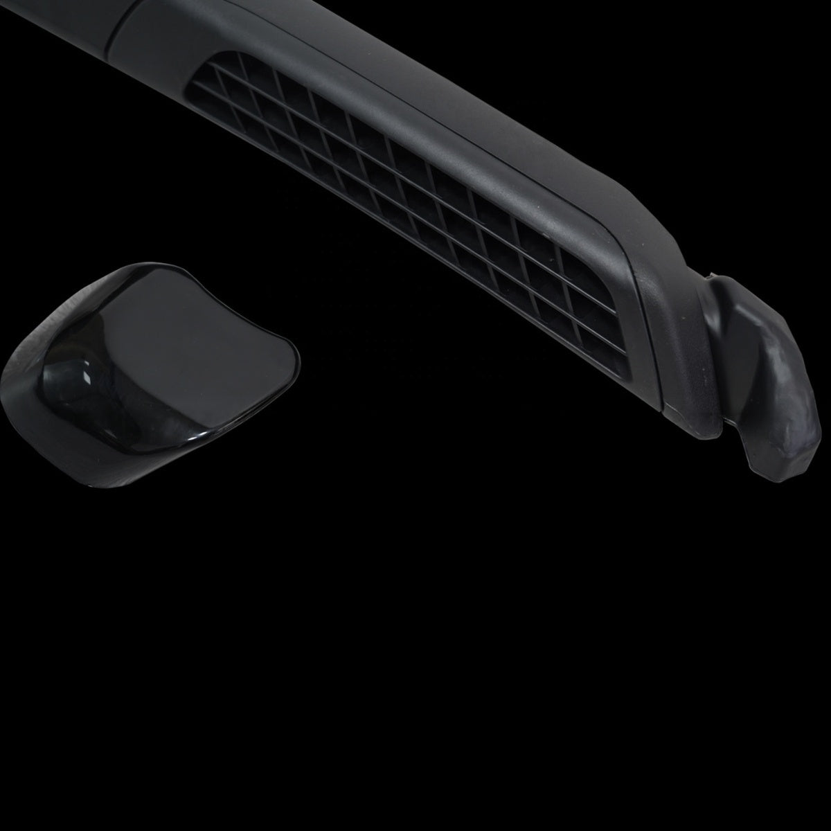 TITANSCHILD – Schnorchel Kit Matt Schwarz für Defender L663 90/110/130 - Weitere Ansicht