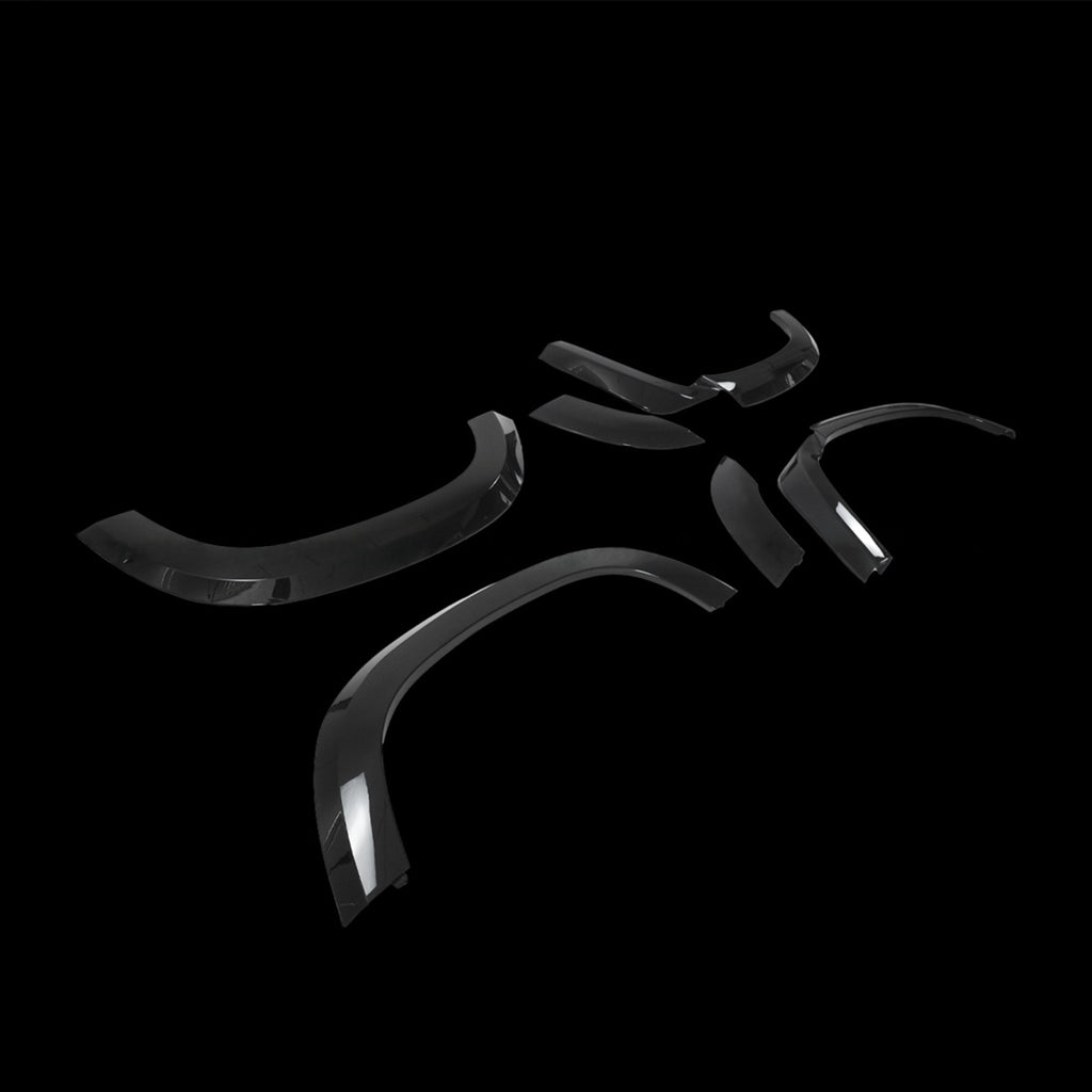 TITANSCHILD – Breite Radlaufverbreiterungen Schwarz für Defender 110 - Hauptbild