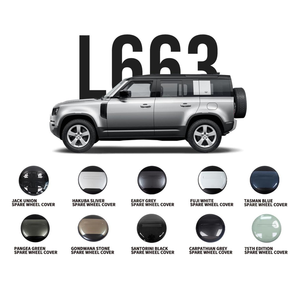 TITANSCHILD – Ersatzradabdeckung ABS für Land Rover Defender 2020 - Hauptbild
