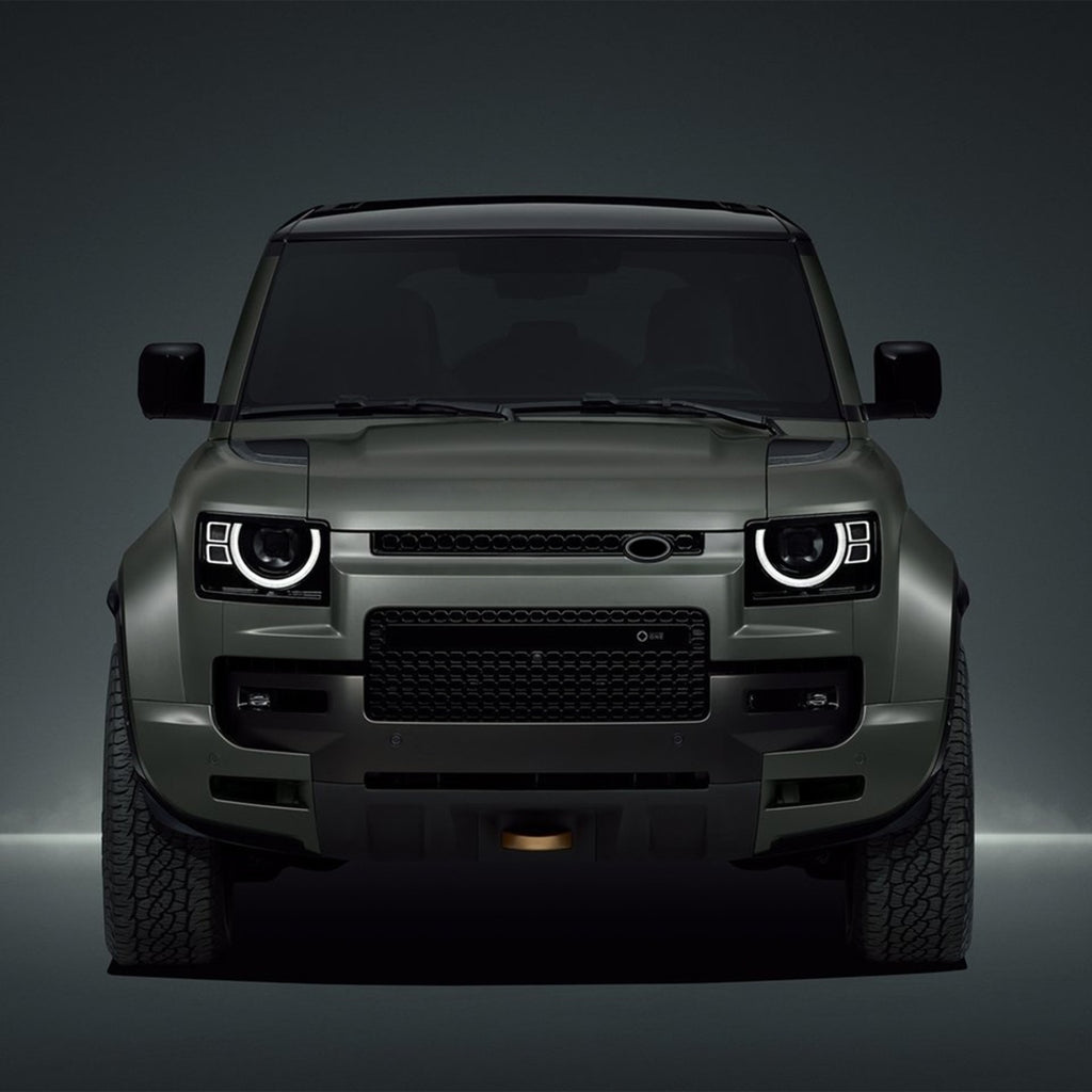 TITANSCHILD – Dry Carbon Motorhauben-Seitencover für Land Rover Defender OCTA 2025 - Detailansicht