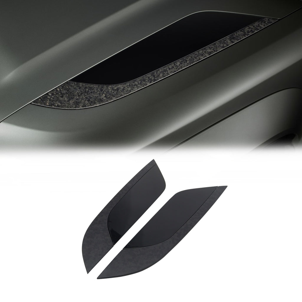 TITANSCHILD – Dry Carbon Motorhauben-Seitencover für Land Rover Defender OCTA 2025 - Hauptbild