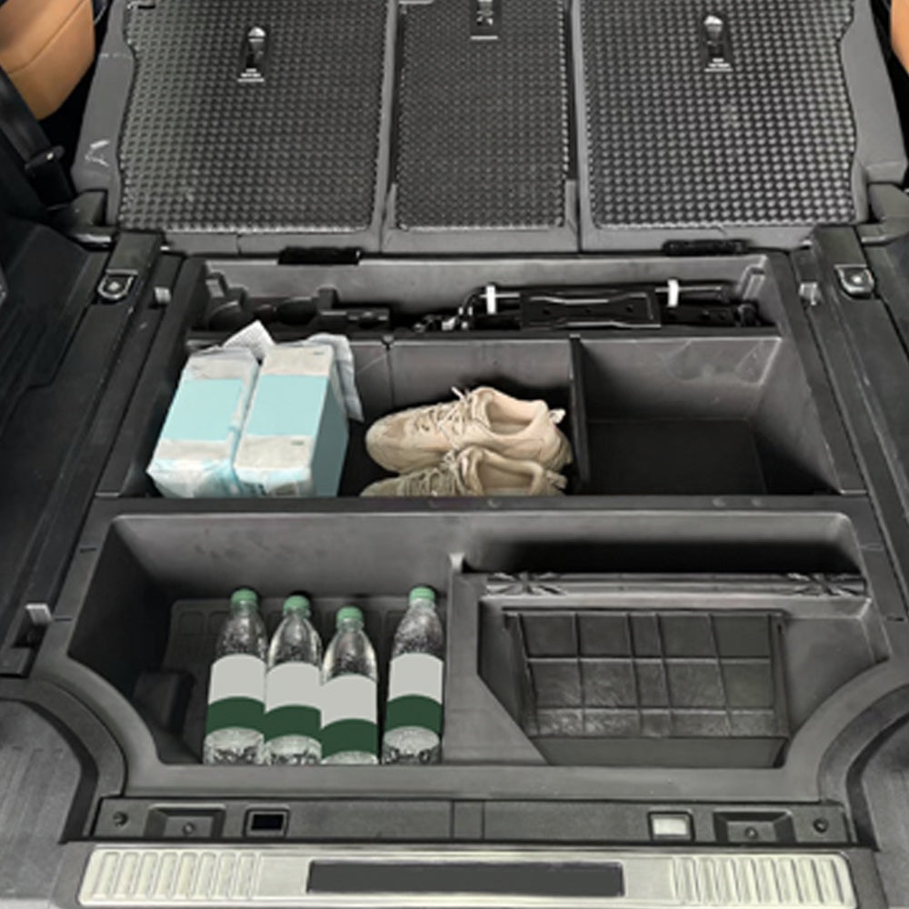 TITANSCHILD – Kofferraum Staubox Kunststoff für Land Rover Defender 110 - Weitere Ansicht