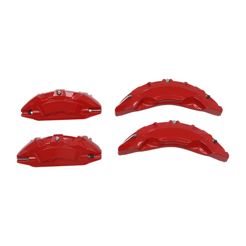 TITANSCHILD – Rote Bremssattelkappen für Land Rover Defender - Detailansicht