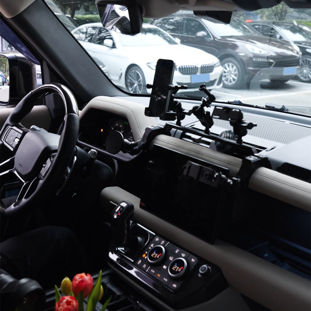 TITANSCHILD – Dashboard Handyhalter für Land Rover Defender - Detailansicht