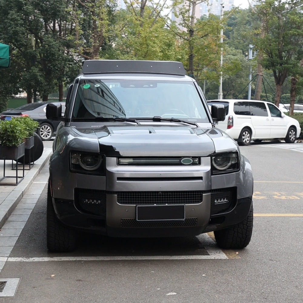 TITANSCHILD – Ersatz-Windschutzscheibenprotektor ABS für Land Rover Defender - Nahaufnahme