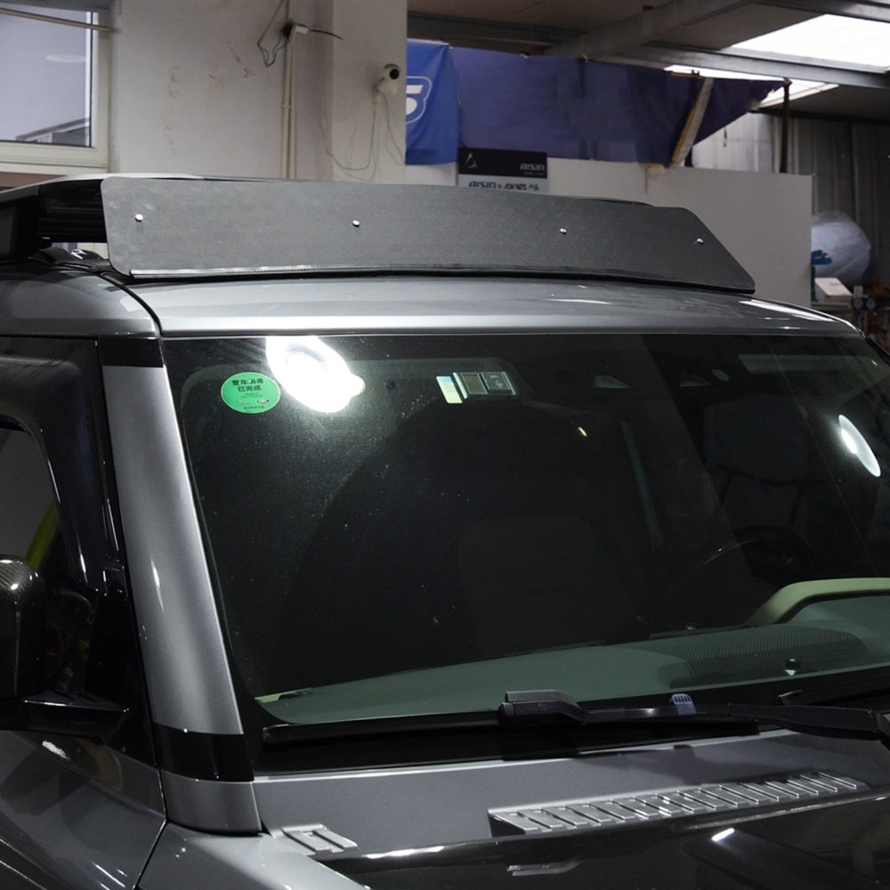 TITANSCHILD – Ersatz-Windschutzscheibenprotektor ABS für Land Rover Defender - Weitere Ansicht
