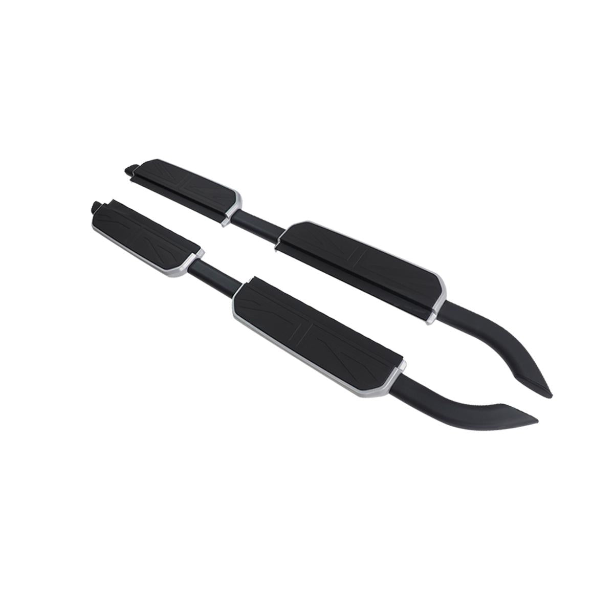 TITANSCHILD – Seitentritt Running Boards Aluminium für Defender 110 (L663) - Nahaufnahme