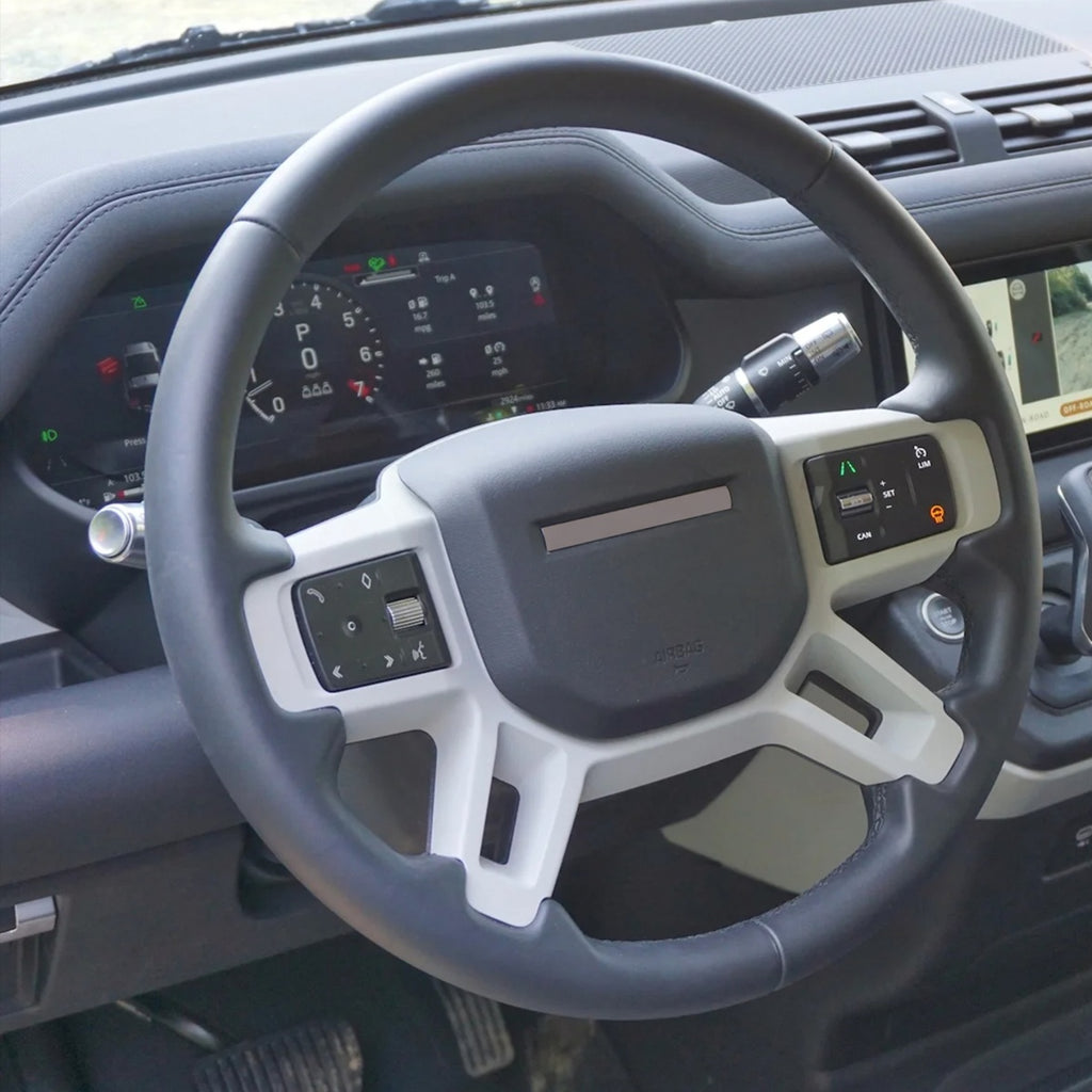 TITANSCHILD – Digitales Instrumenten-Cluster für Defender L663 - Detailansicht