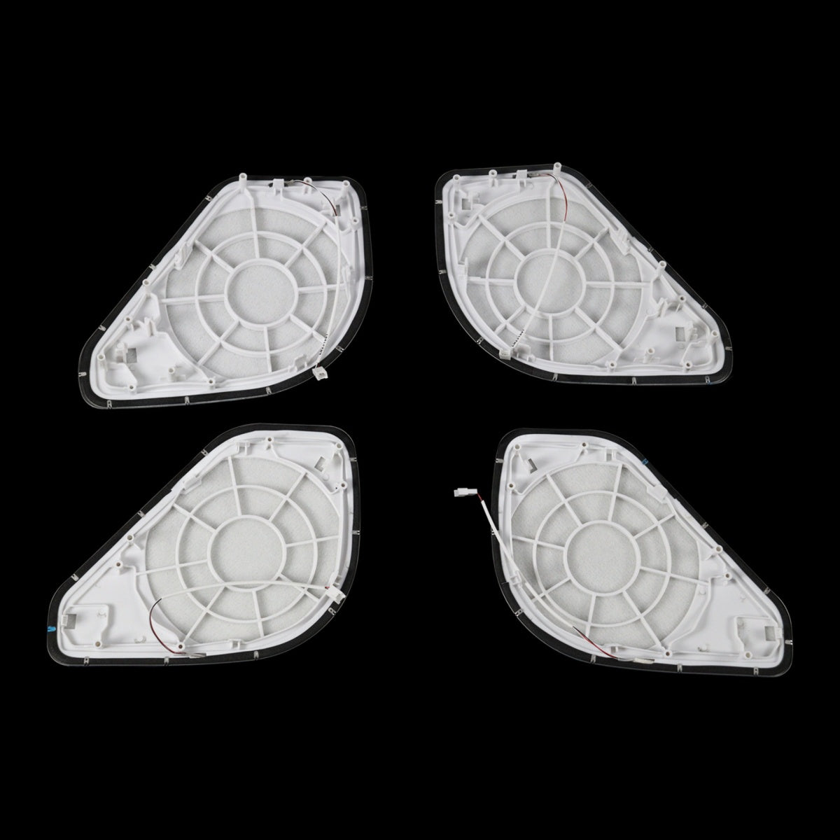 TITANSCHILD – Ambient Light Lautsprecherabdeckung mit LED für Range Rover - Weitere Ansicht