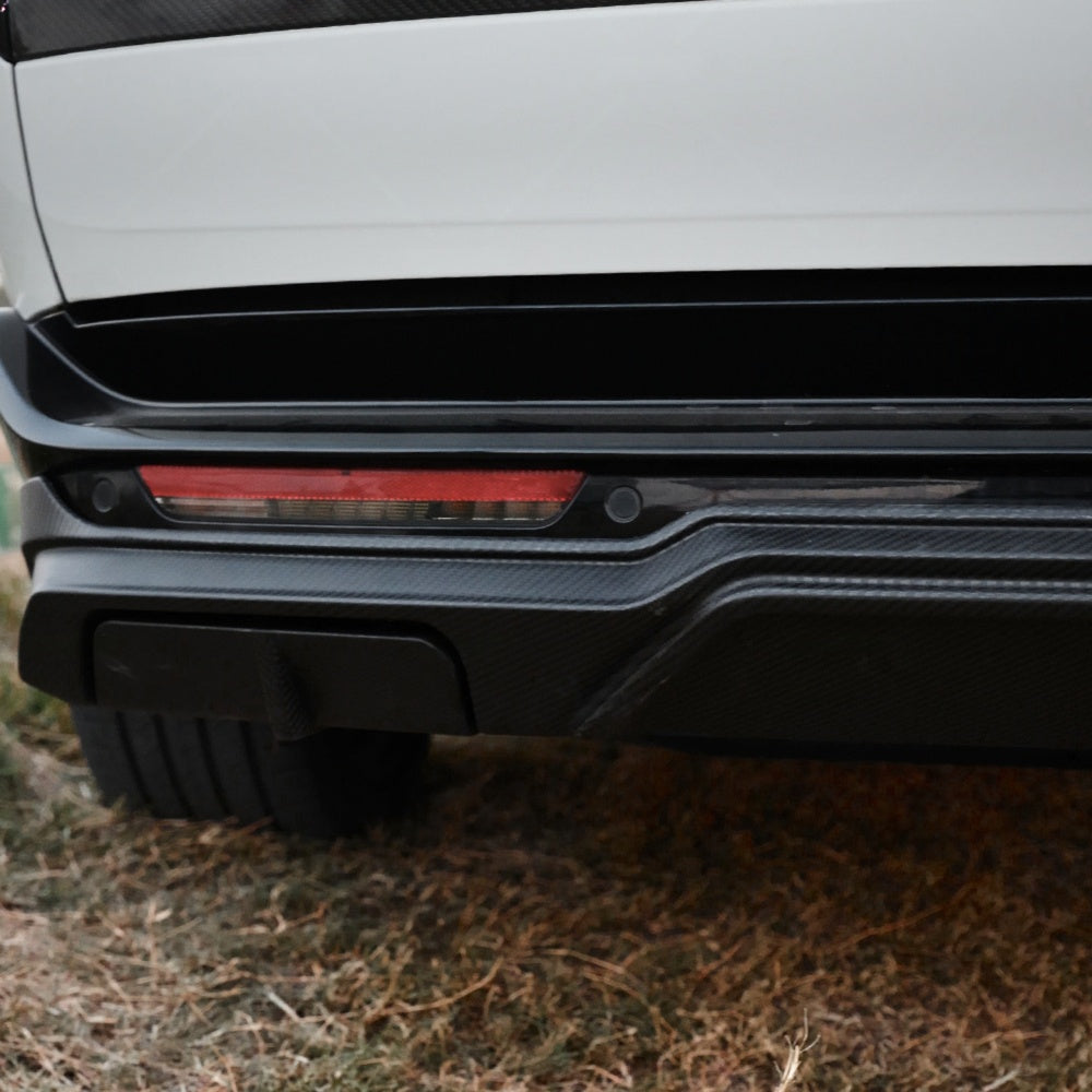 TITANSCHILD – Carbon-Heckdiffusor-Spoiler für Range Rover - Detailansicht