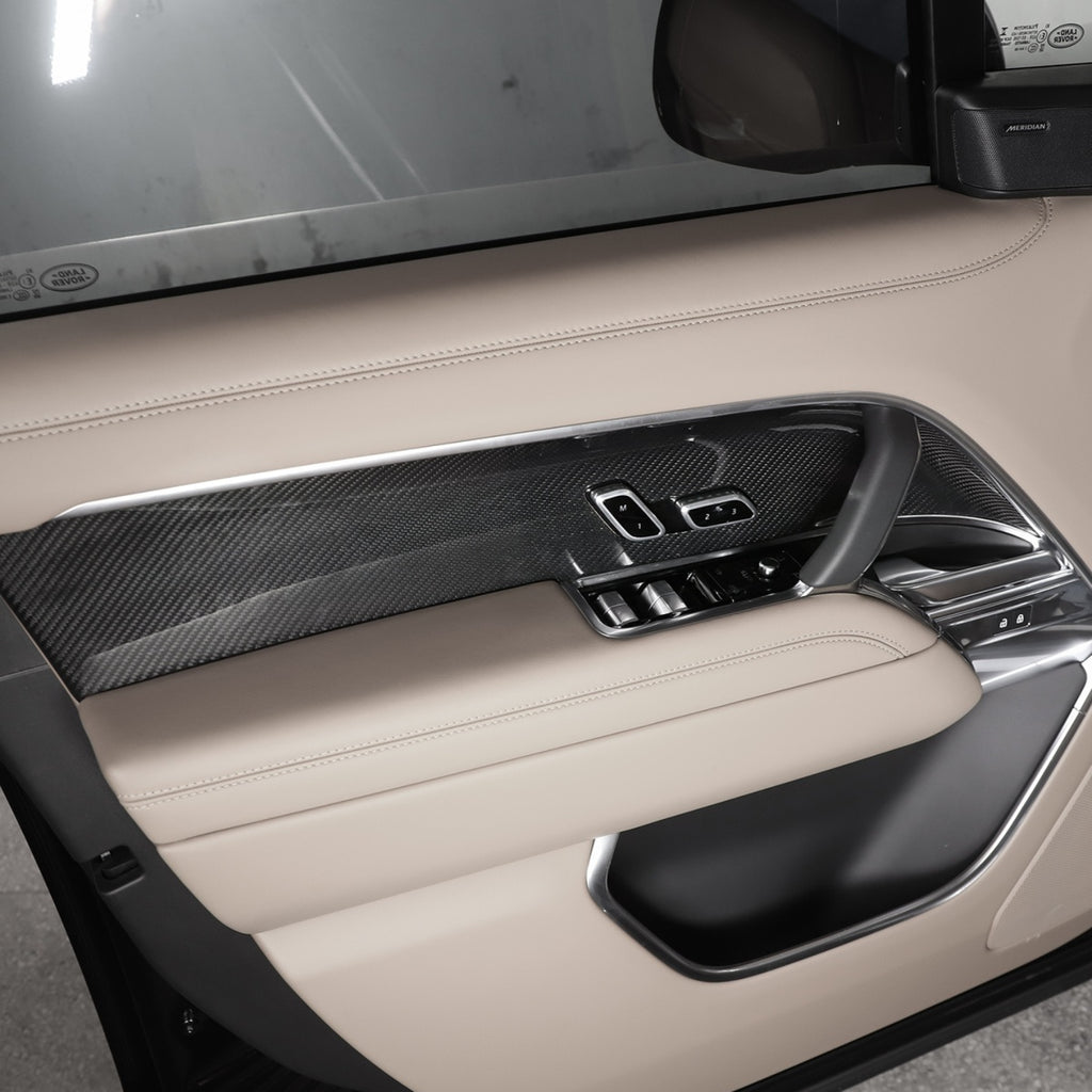 TITANSCHILD – Carbon-Innentürgriffe für Range Rover - Nahaufnahme
