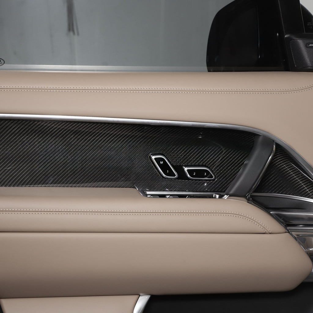 TITANSCHILD – Carbon-Innentürgriffe für Range Rover - Detailansicht