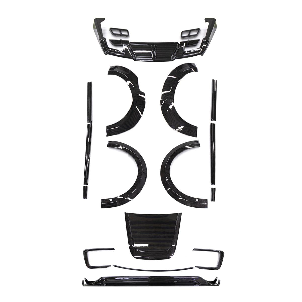 TITANSCHILD – Carbon-Bodykit Komplettset für Range Rover - Weitere Ansicht