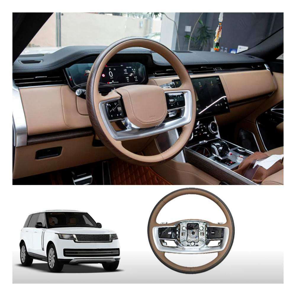 TITANSCHILD – Exklusives Holzlenkrad Braun für Range Rover - Hauptbild