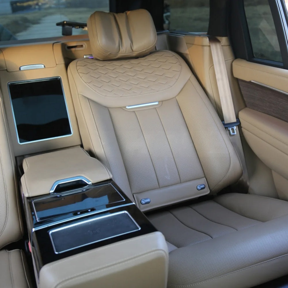 TITANSCHILD – Massagesitzauflage für Range Rover - Detailansicht