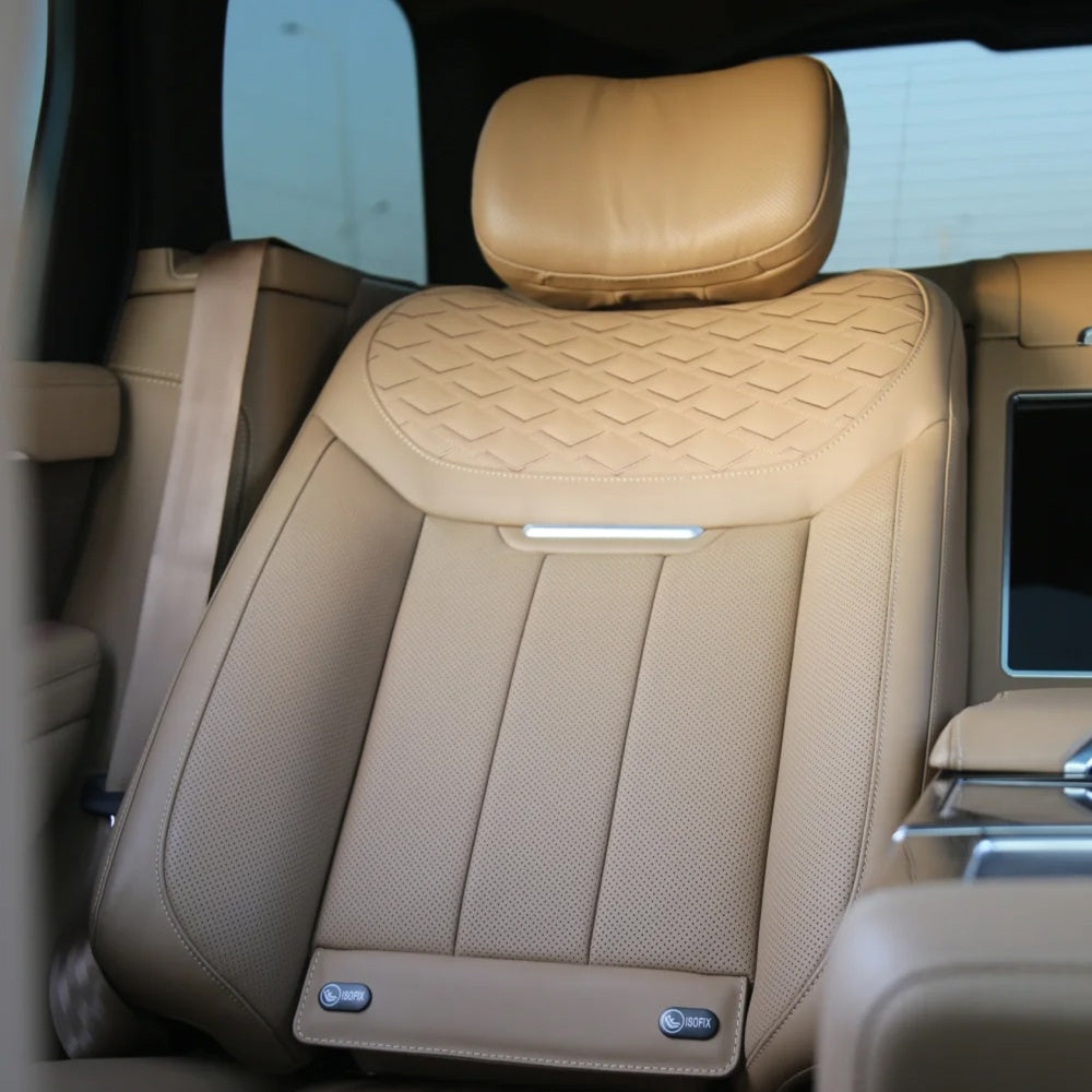 TITANSCHILD – Massagesitzauflage für Range Rover - Seitenansicht