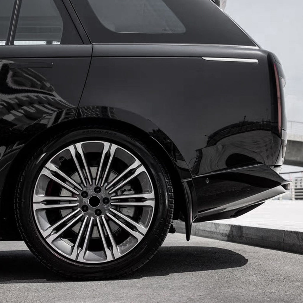 TITANSCHILD – Radlaufabdeckung mit Schmutzfängern für Range Rover - Detailansicht