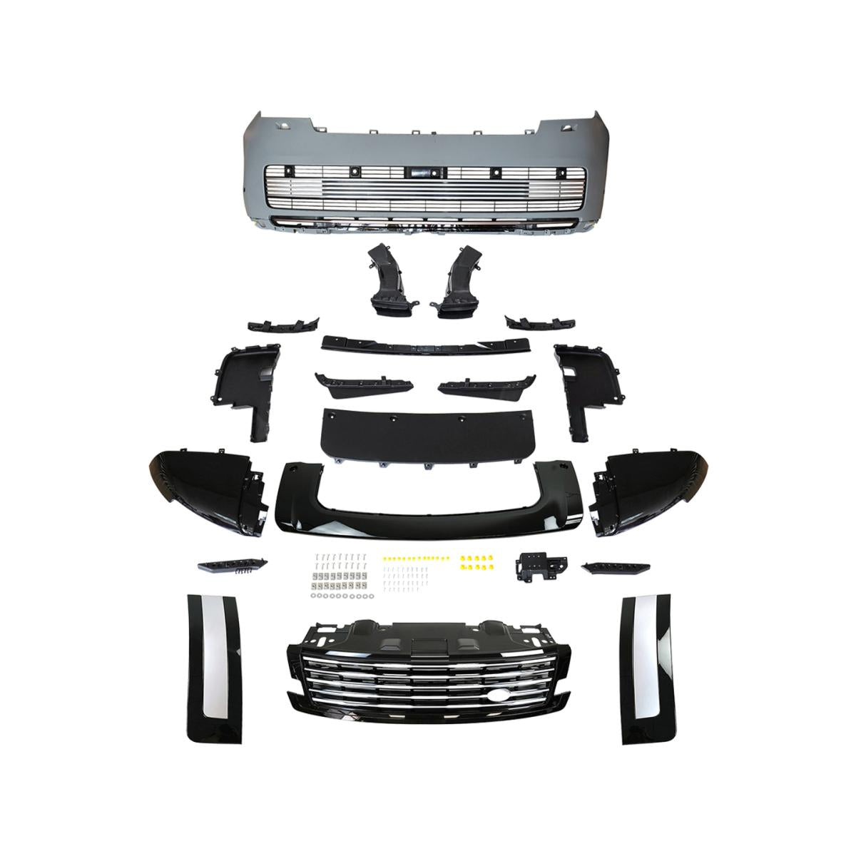 TITANSCHILD – Frontstoßstangen- und Grill-Upgrade für Range Rover Vogue (ab 2023) - Detailansicht