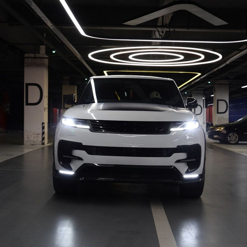 TITANSCHILD – Carbon Frontlippe für Range Rover Sport - Seitenansicht