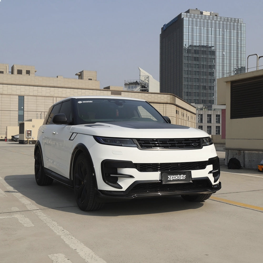 TITANSCHILD – Carbon Frontlippe für Range Rover Sport - Detailansicht