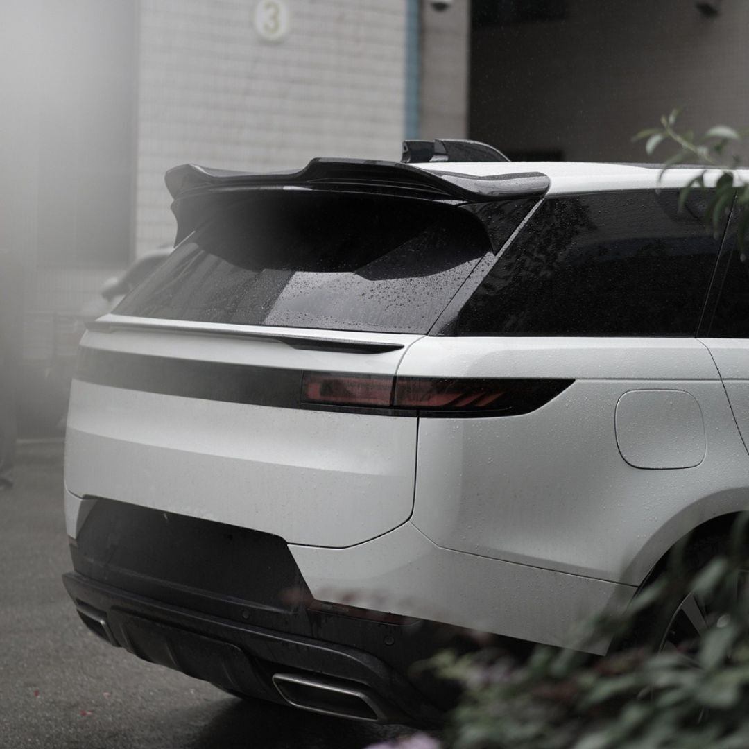 TITANSCHILD – Schwarzer Heckspoiler für Range Rover Sport - Detailansicht