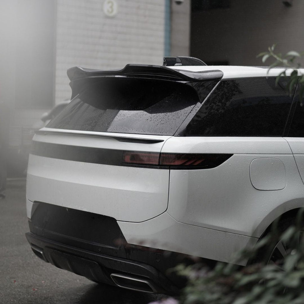 TITANSCHILD – Carbon Heckspoiler (Rear Middle Wing) für Range Rover Sport - Seitenansicht