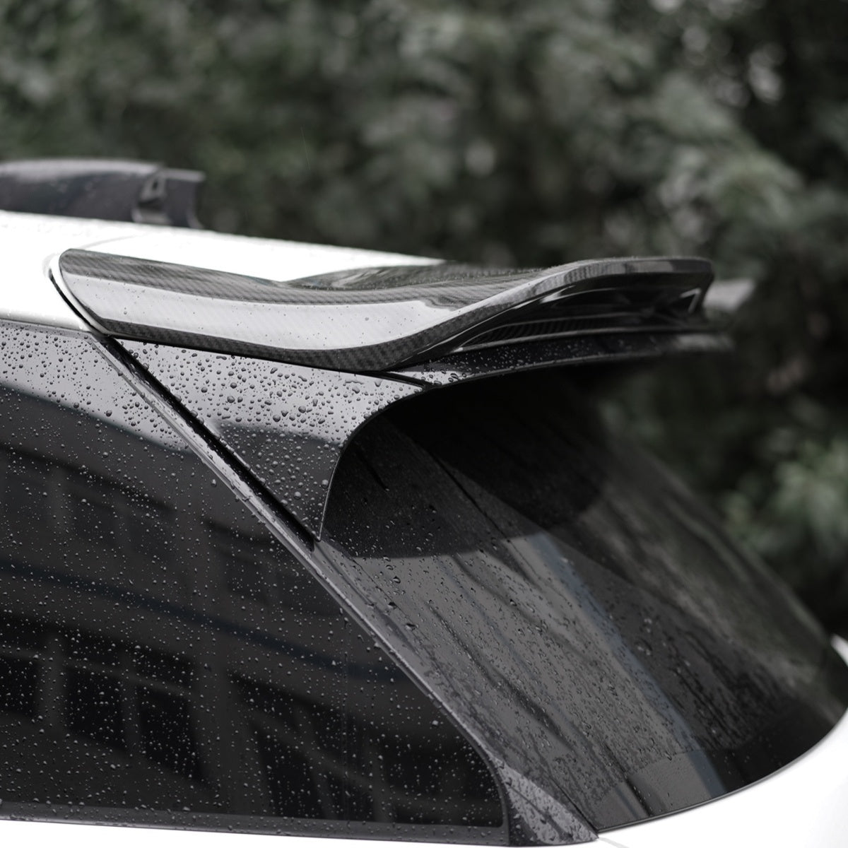 TITANSCHILD – Carbon Heckspoiler für Range Rover Sport - Seitenansicht