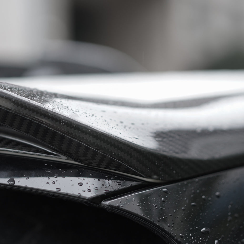 TITANSCHILD – Carbon Heckspoiler für Range Rover Sport - Nahaufnahme