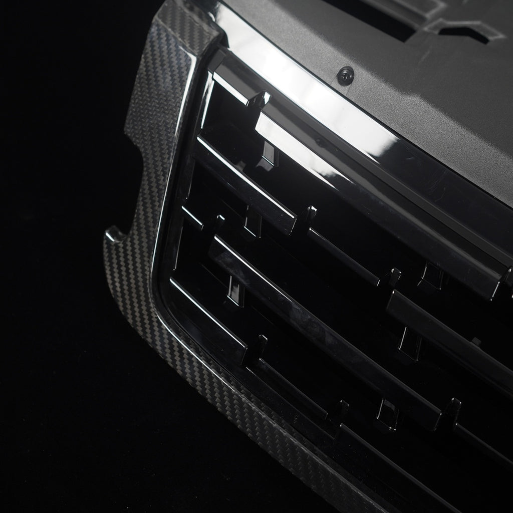 TITANSCHILD – Carbon Kühlergrill Blende für Range Rover Sport - Weitere Ansicht