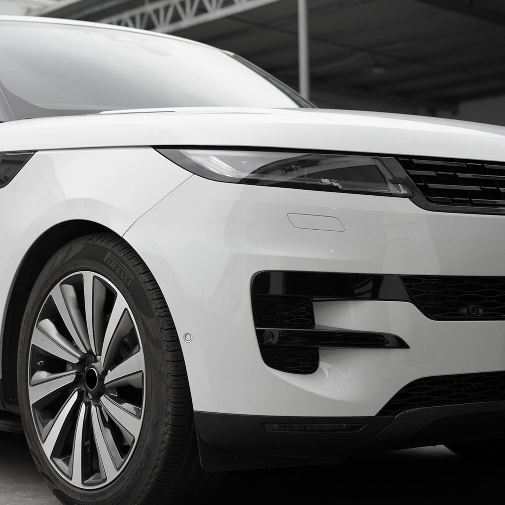 TITANSCHILD – Carbon Kühlergrill Blende für Range Rover Sport - Detailansicht