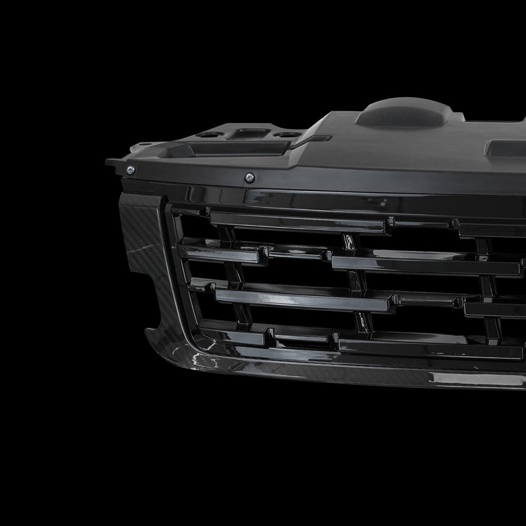 TITANSCHILD – Carbon Kühlergrill Blende für Range Rover Sport - Nahaufnahme