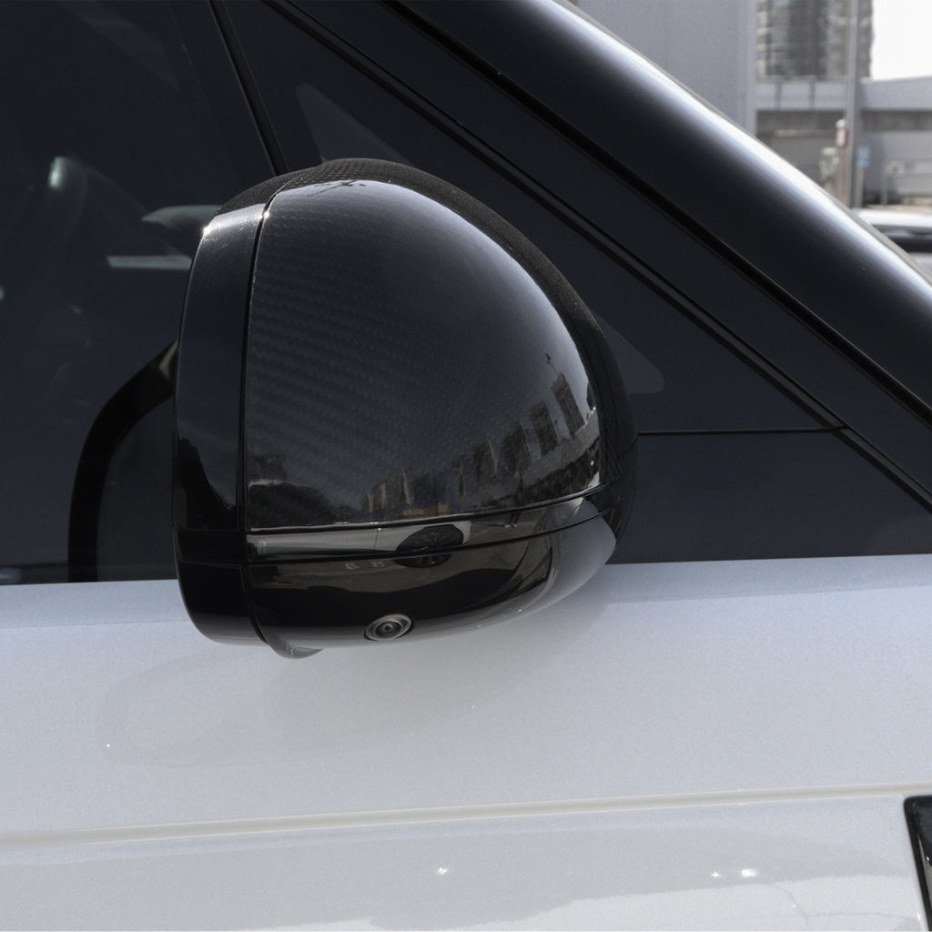 TITANSCHILD – Carbon Spiegelkappen für Range Rover Sport - Seitenansicht