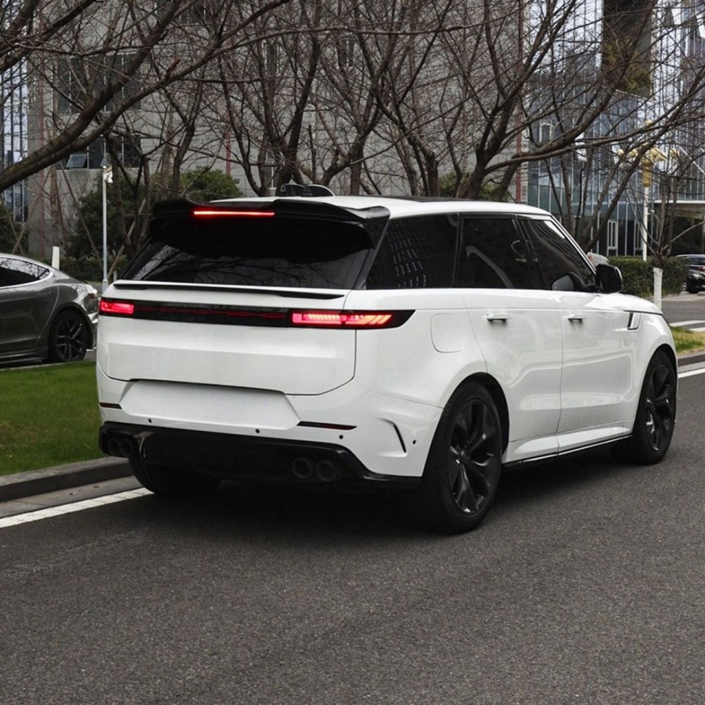TITANSCHILD – LED Waben Durchgehende Rückleuchten für Range Rover Sport - Seitenansicht