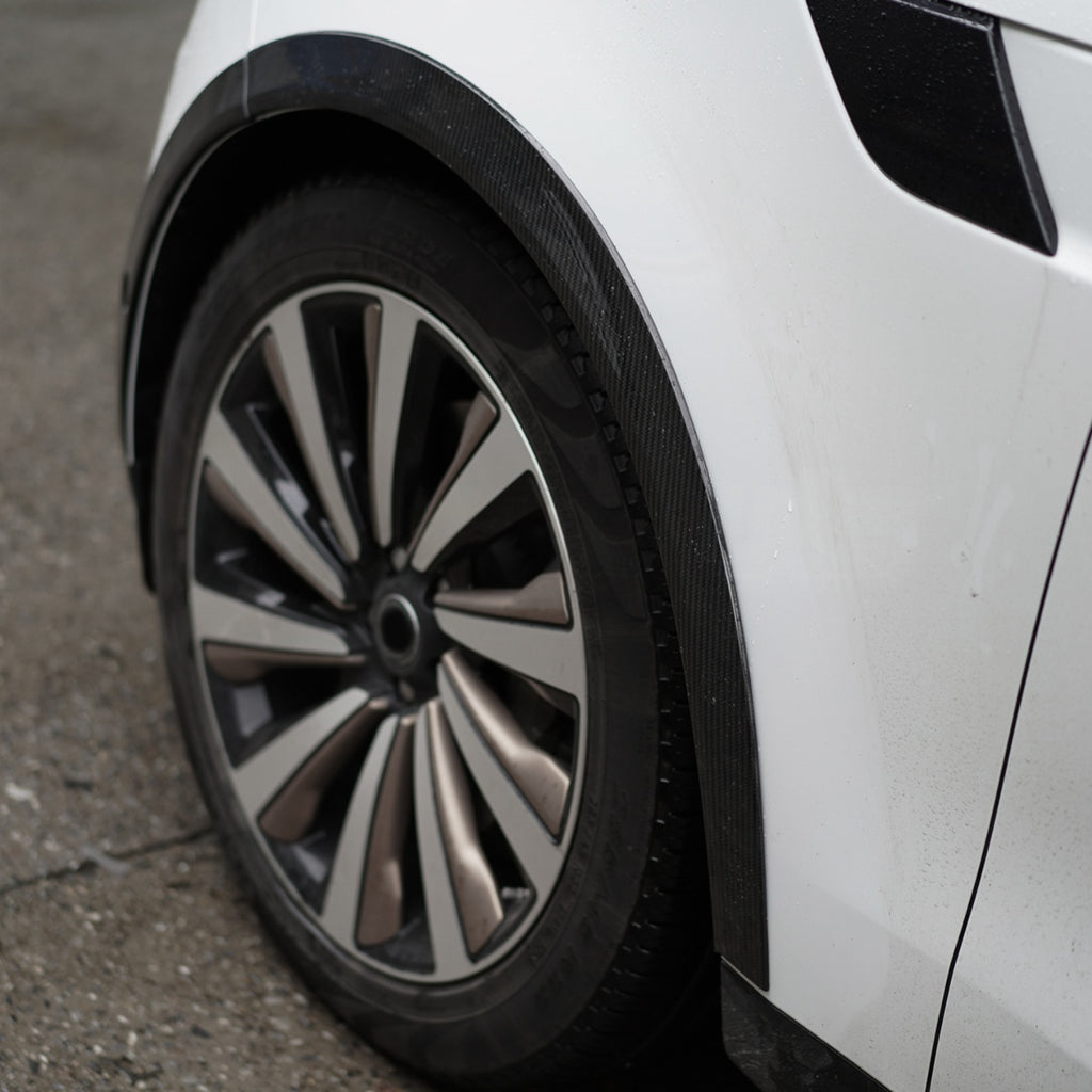 TITANSCHILD – Carbon Radlaufleisten für Range Rover Sport - Detailansicht