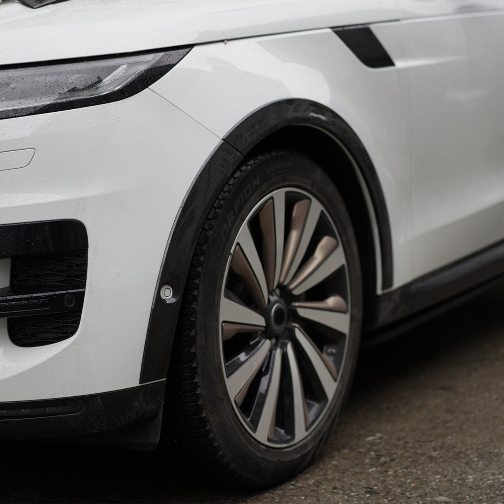 TITANSCHILD – Carbon Radlaufleisten für Range Rover Sport - Seitenansicht