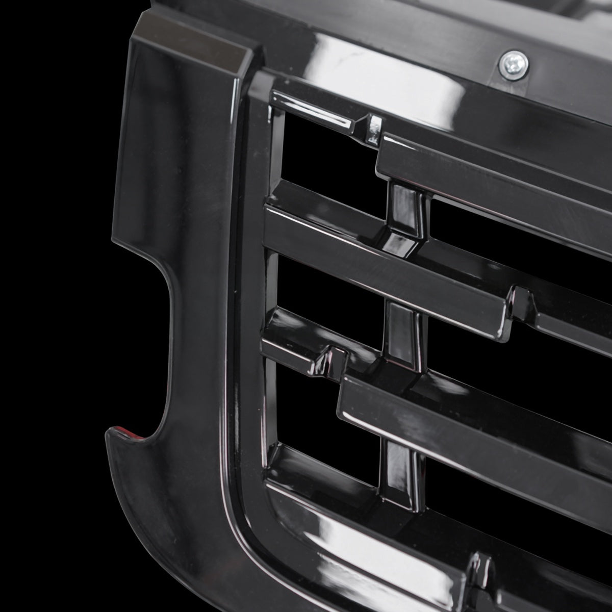 TITANSCHILD – Schwarzer Front-Kühlergrill Mesh Kit für Range Rover Sport - Nahaufnahme