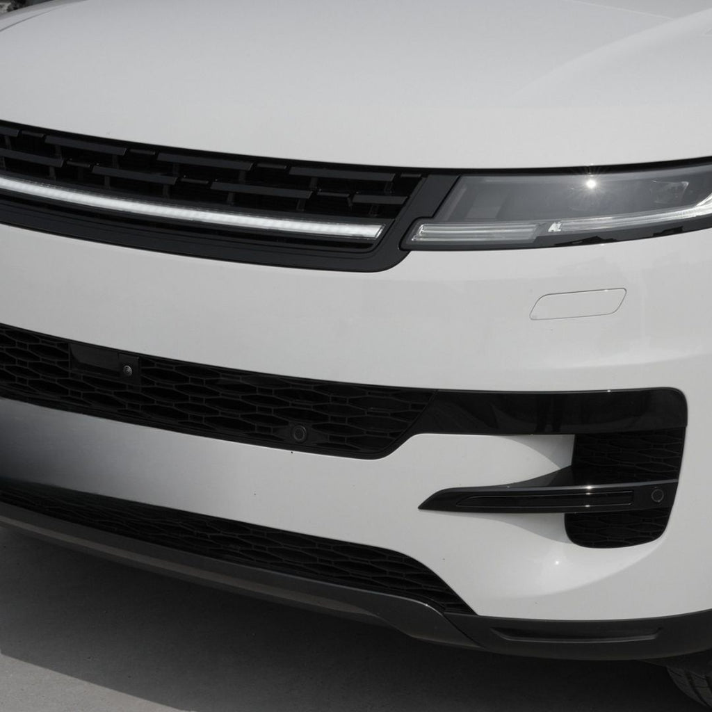 TITANSCHILD – Schwarzer LED Front-Kühlergrill für Range Rover Sport - Detailansicht