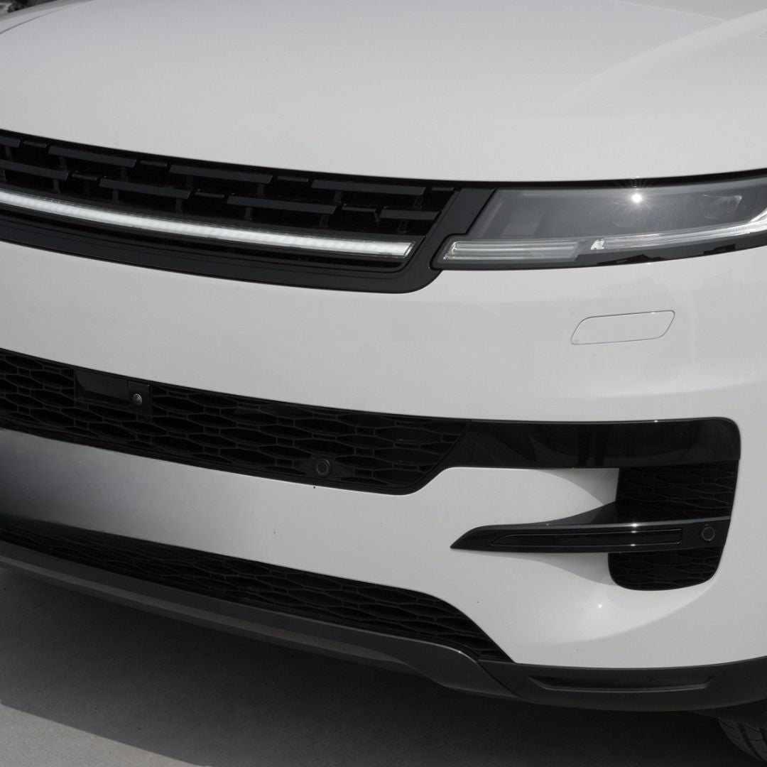TITANSCHILD – Schwarzer LED Front-Kühlergrill für Range Rover Sport - Detailansicht