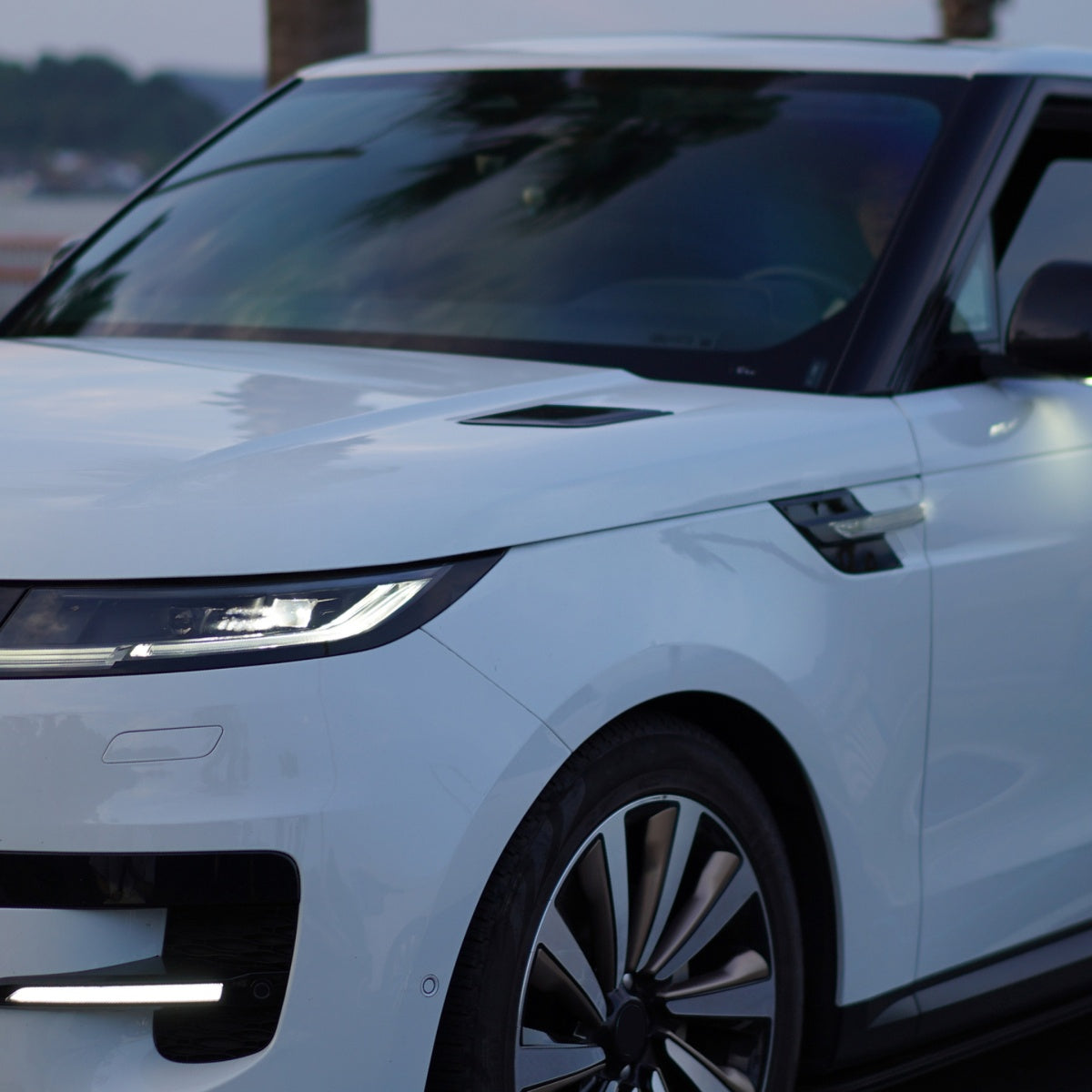 TITANSCHILD – Seitliche Lüftungsgitter mit LED für Range Rover Sport - Weitere Ansicht